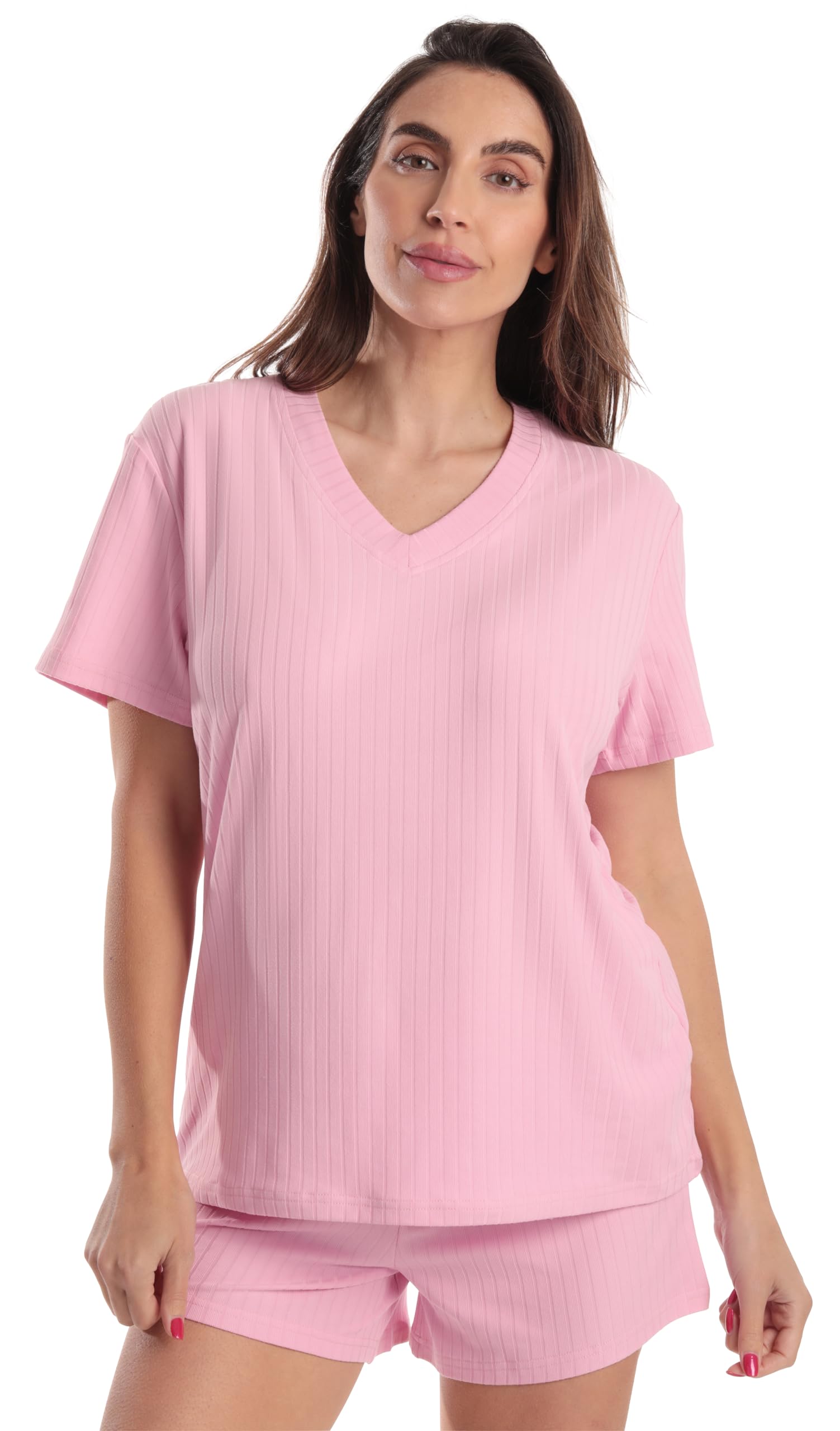 Just Love Womens Pajama Set 7032-PNK-L-SIOC