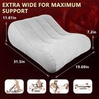 Sex Position Pillow Cushion with Sex Leather Bondage Strap, Sex Furniture for Bedroom Sex Chair, Couple Sex Toys for Deep Positi