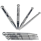 Urethral Sounds Dilator for Adult Training Smooth Double Head Penis Plug Sex Toys for 4 Different Size Metal Catheters Dilators