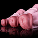 Thrusting Dildo - Realistic Horse Dildo with Strong Suction Cup, Thick Animal Penis for G-Spot, Anal Plug Fantasy Adult Sex Toy