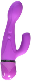 California Exotic Novelties Power Play Dual Kiss, Purple