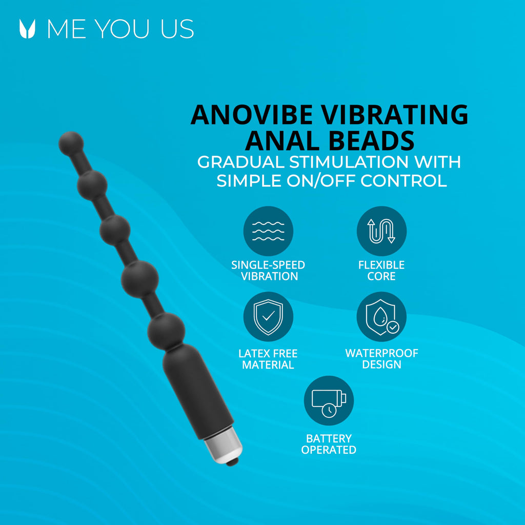 Me You Us Anovibe Vibrating Anal Beads