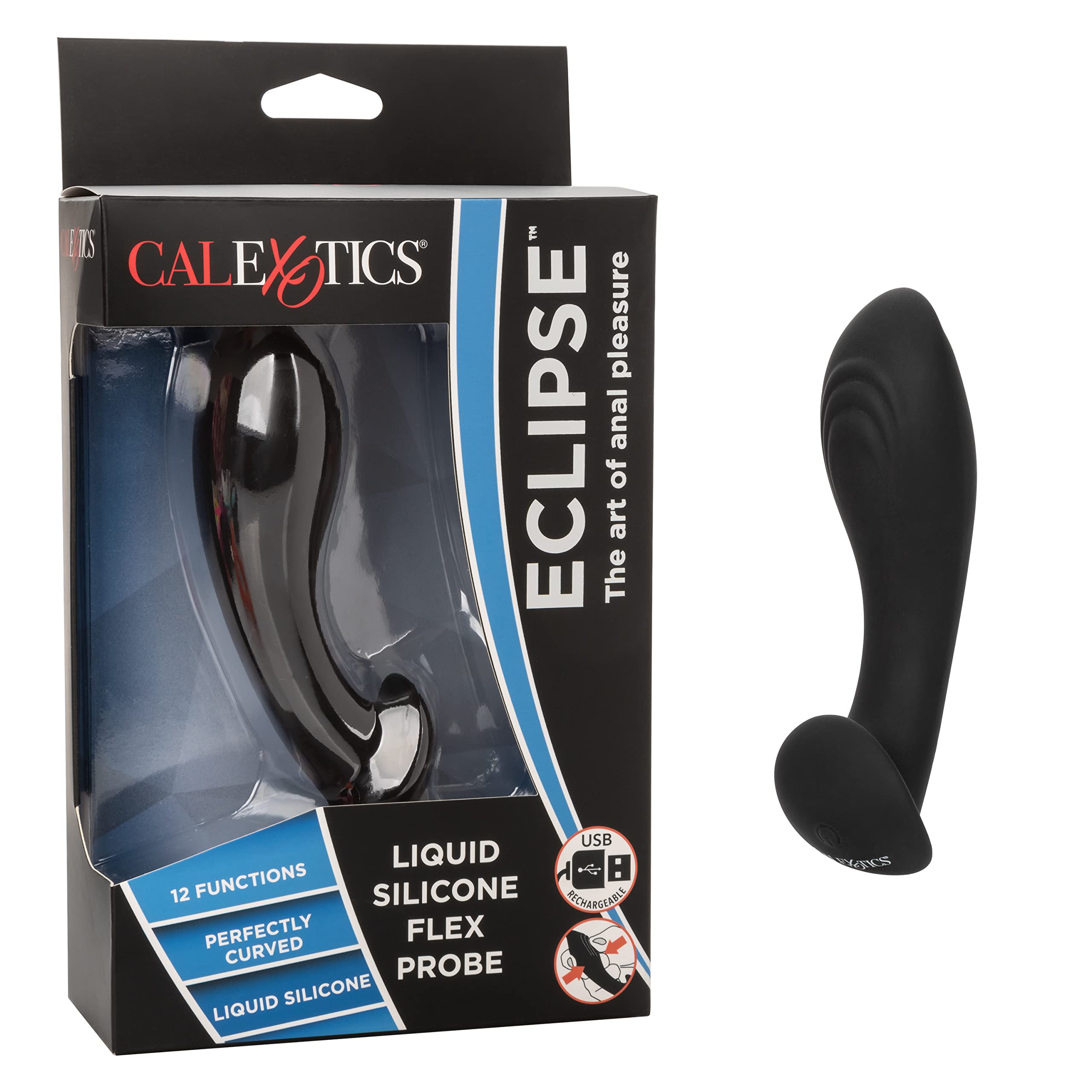 CalExotics Eclipse Liquid Silicone Flex Probe
