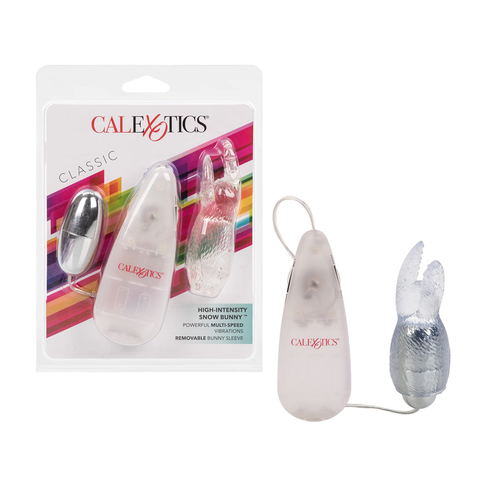 Calexotics Novelties High Intensity Snow Bunny, Silver