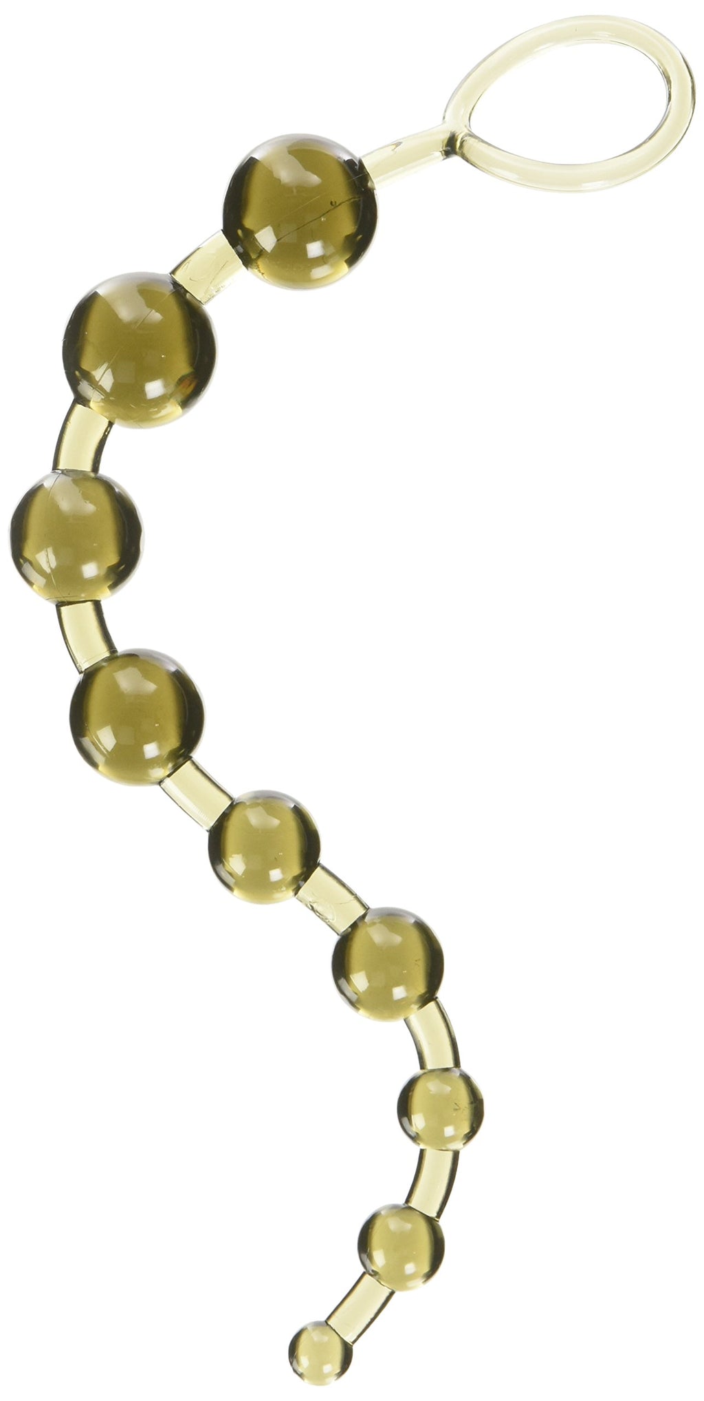 Si Novelties Ignite Classic Anal Beads Smoke Dildo, 5 Ounce