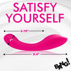 Bang! G-Spot Silicone Vibrator Pink