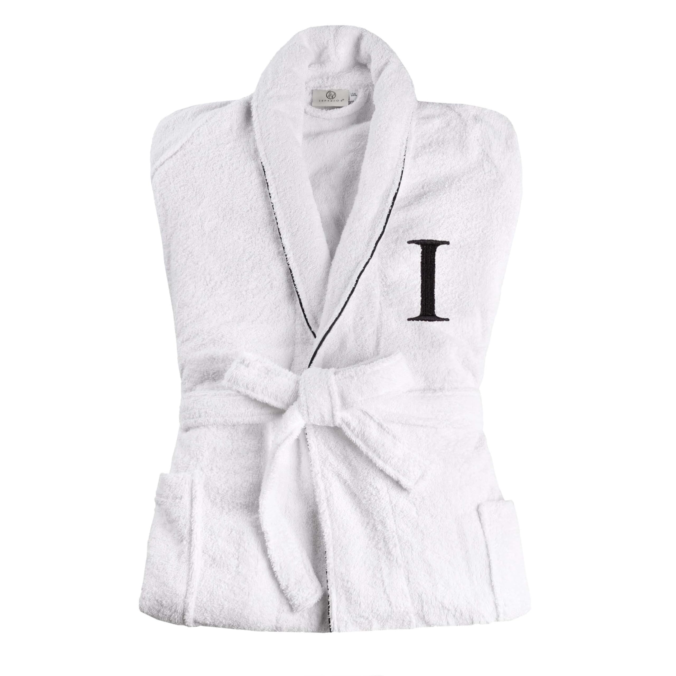 Superior Cotton Unisex Bathrobe, Soft And Absorbent Robe For Men And Women, Bathroom Accessories, Long, Plush, Fluffy Robes For 