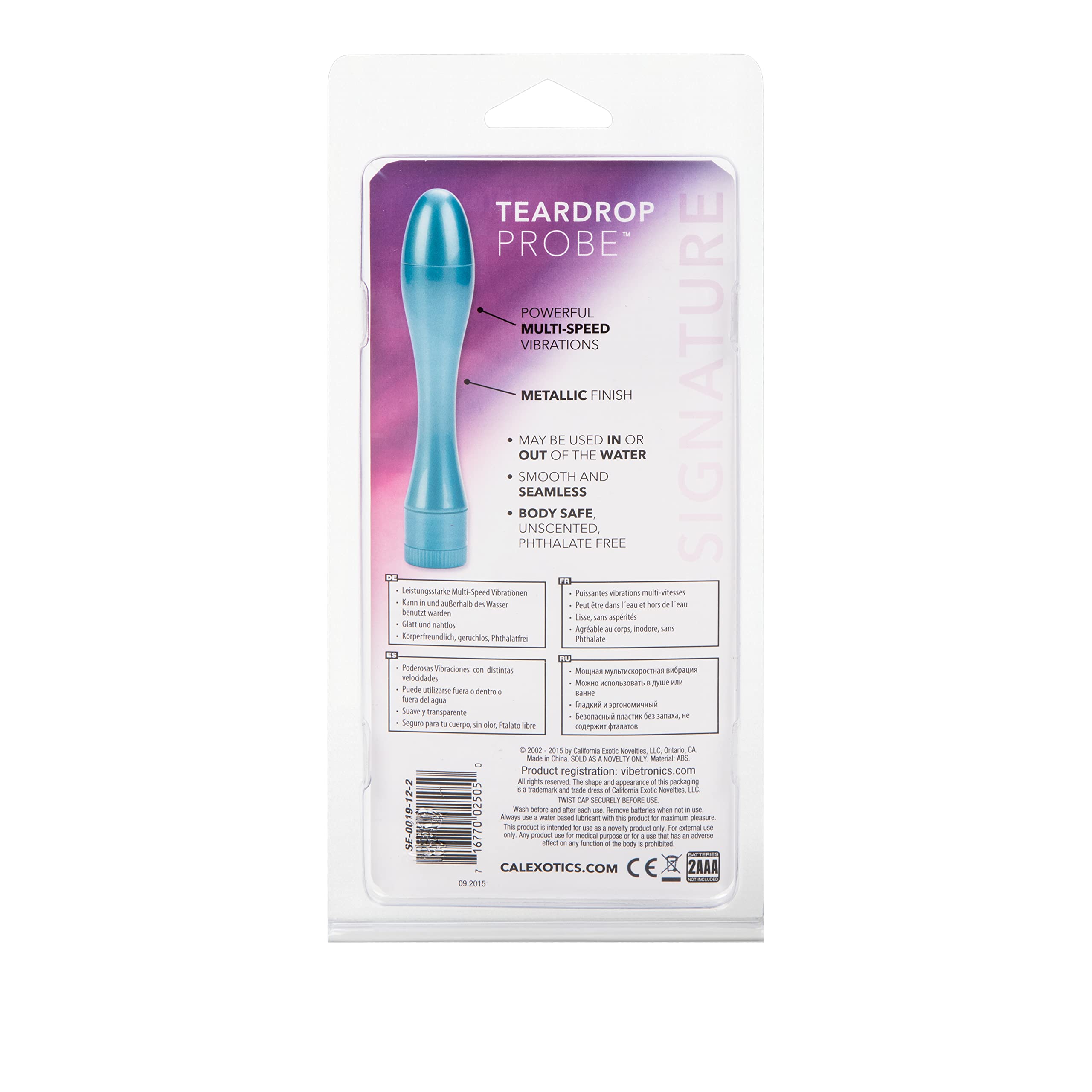 California Exotics Water Missile, Tear Drop Probe