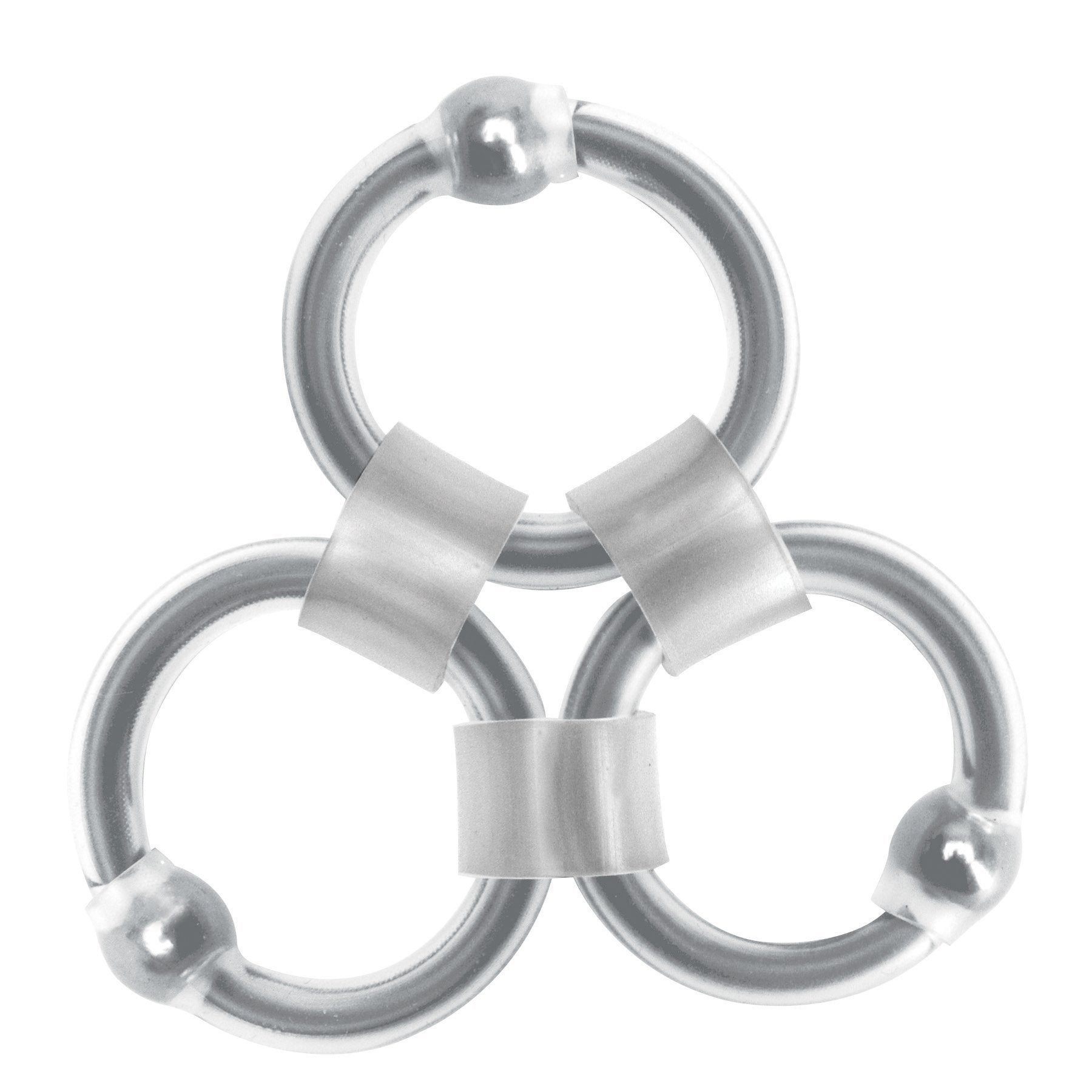Rascal Toys Tri-Master Silicone Rings