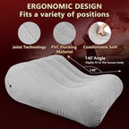 Sex Position Pillow Cushion with Sex Leather Bondage Strap, Sex Furniture for Bedroom Sex Chair, Couple Sex Toys for Deep Positi