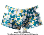 Cut It Out! Cutout Short Blue Medium