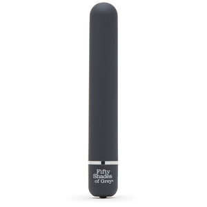 Fifty Shades Of Grey Charlie Tango Black Classic Vibrator With Smooth Tip - 100% Waterproof