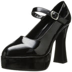 Ellie Shoes Women's 557 Eden Maryjane Platform Pump, Black, 9 M US
