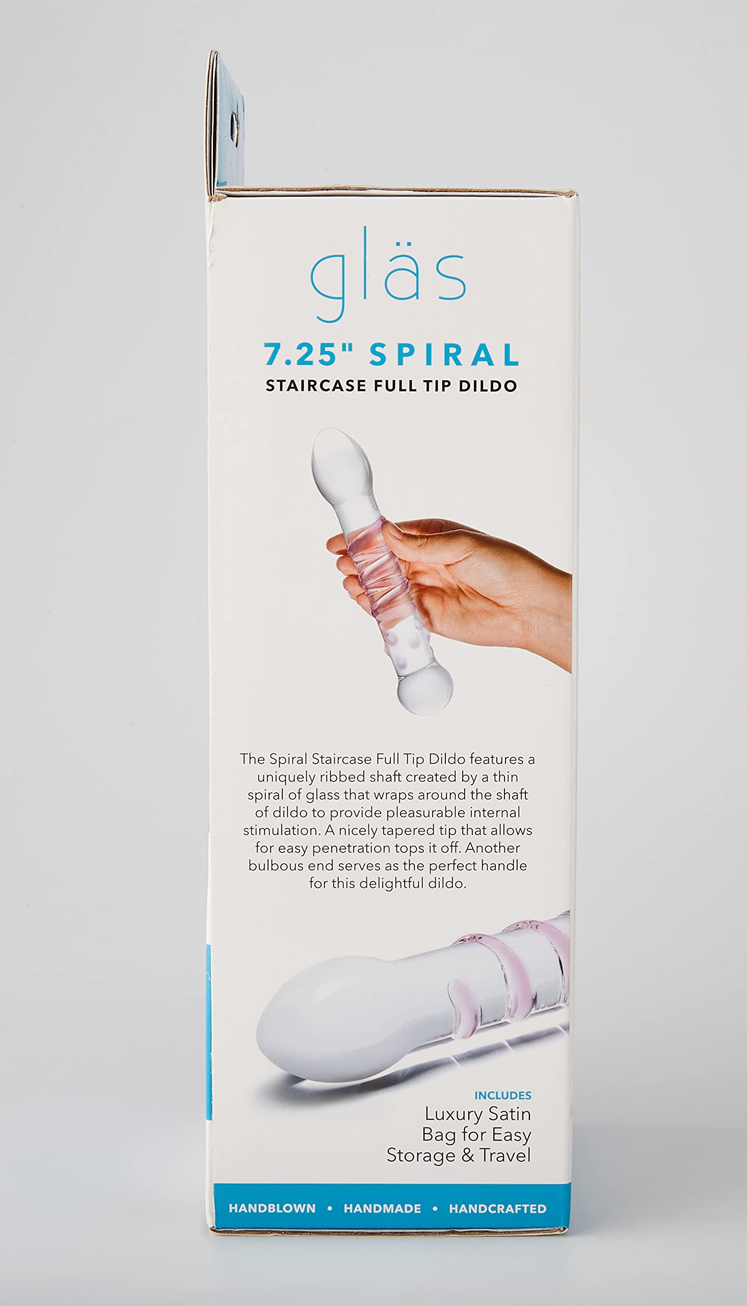 Gl?s Spiral Staircase Full Tip Dildo