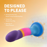 Blush Avant D1 Hot Ana Cool - 7 12 Inch Beginner Platinum Cured Silicone Strap On Dildo - Pegging Prostate Massage - Easy To Cle