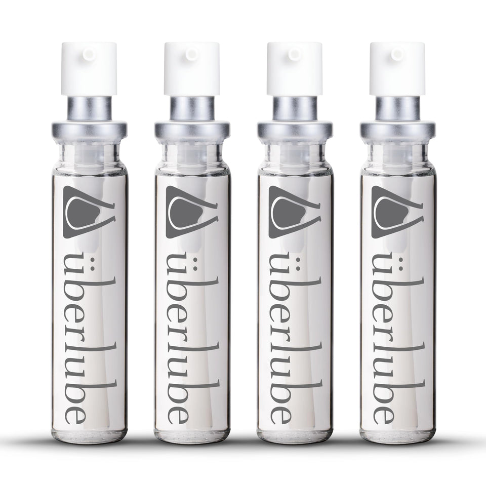 Uberlube Silicone Lube - Good to Go Travel Refill Unscented Silicone Lubricant Personal Lubrication : Latex-Safe Sex Lube Liquid
