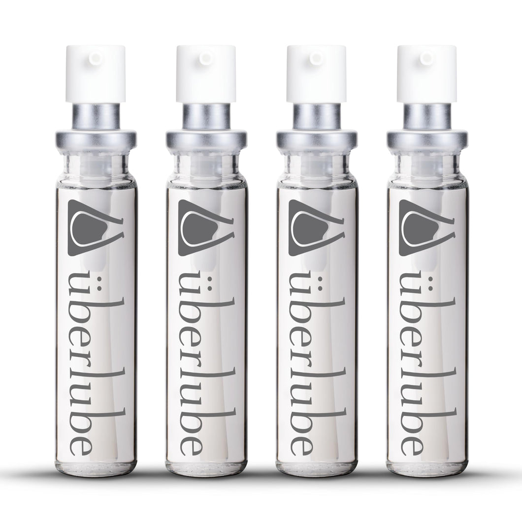 Uberlube Silicone Lube - Good to Go Travel Refill Unscented Silicone Lubricant Personal Lubrication : Latex-Safe Sex Lube Liquid