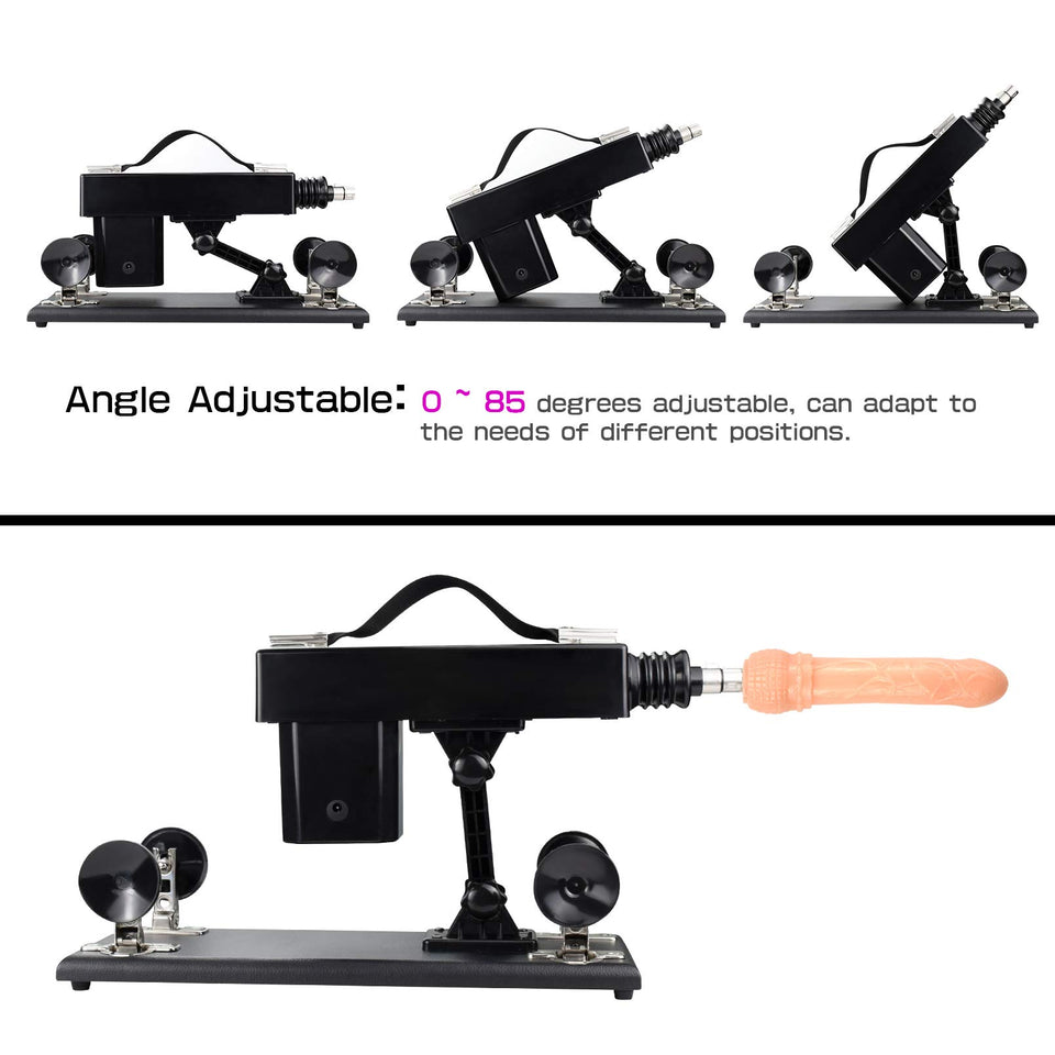 Semoox Automatic Sex Machine With Dildo Attachments, Adult Machine Thrustings For Women Telscopic Machine
