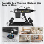 Sex Machine Fuck Machine with 3XLR Connector,Thrusting Dildo Machine with Realistic Dildo for Man,Automatic Love Machine Suction