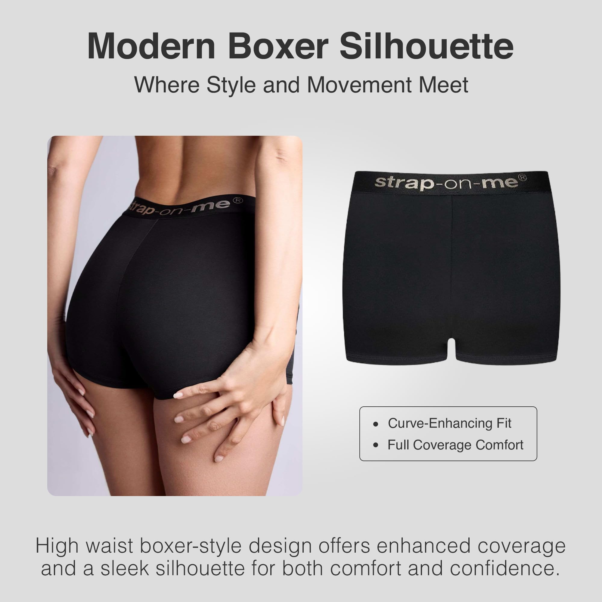 Strap-On-Me Harness Lingerie Allure Bk S