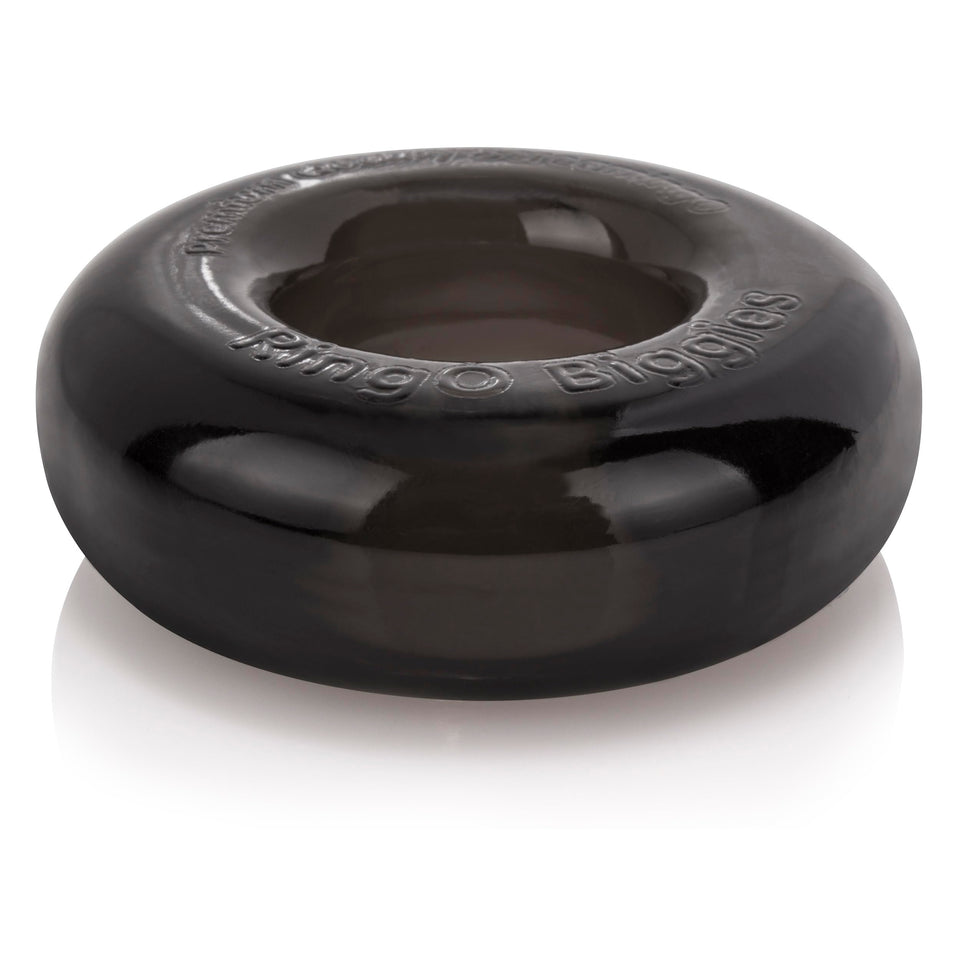 Screaming O Ringo Biggies, Black - Iconic Award Winning Cock Ring, Disposable Cock Ring - Penis Ring, Increase Pleasure - Couple