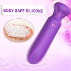 Adult Sex Toys Bullet Vibrator G spot Clitoral Rose Sex Toy with 10 Powerful Vibration Modes Vibrating Fully Silicone Waterproof