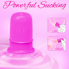 BDSM Nipple Sex Toys, Women Sex Toy Beginner Nipple Sucker Set, Silicone Pair of Nipple Stimulation Adult Toys for Women, Mini N