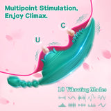 Adult Sex Toys Wearable Vibrator - Sex Toys Butterfly Panties Vibrator with 10 Vibrating Modes, Adult Toys Remote APP Control Vi
