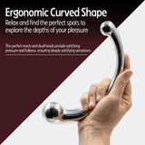 Echo Wand - Prostate Massager, Anal Toy, Dildo, Medical Grade Stainless Steel, Dual Ends 11.5 Sex Toys for Men & Women, Adult Se