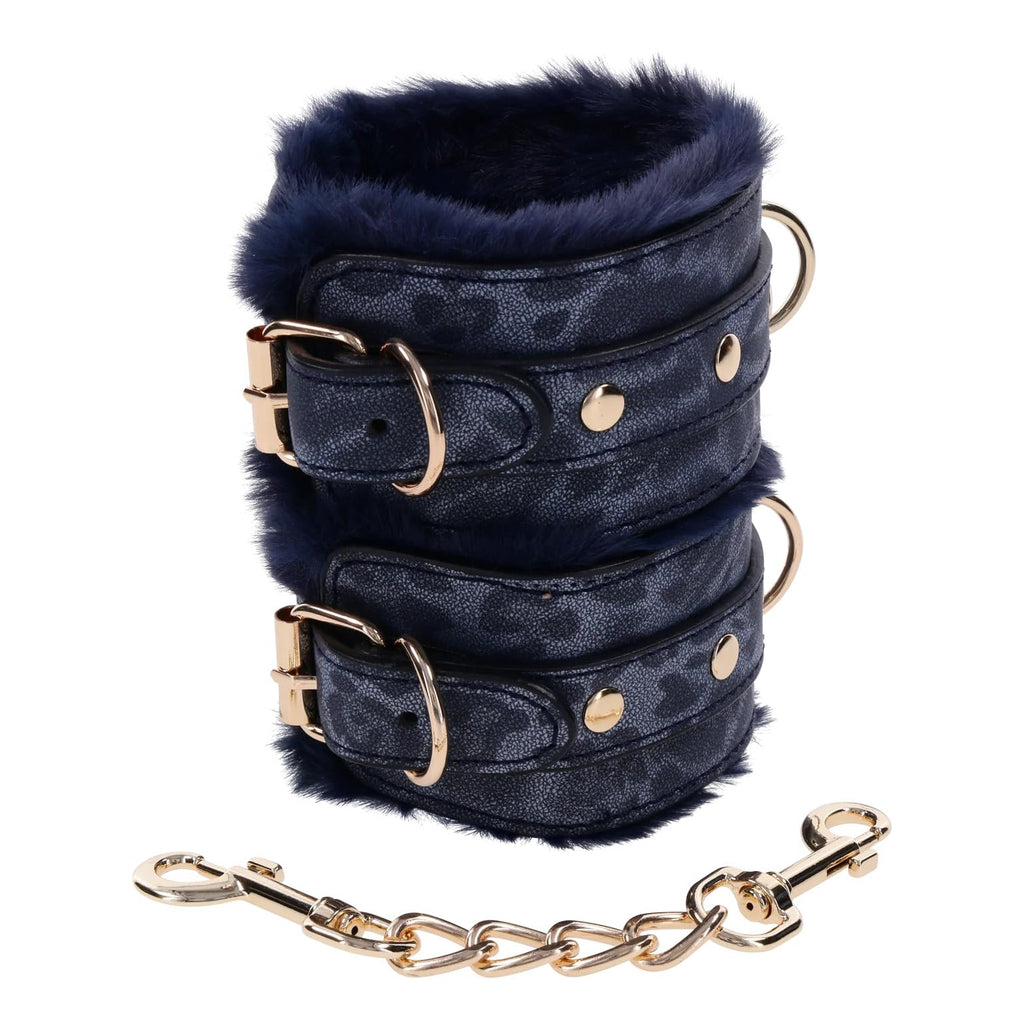 Ss S&M Cougar Fur Handcuffs