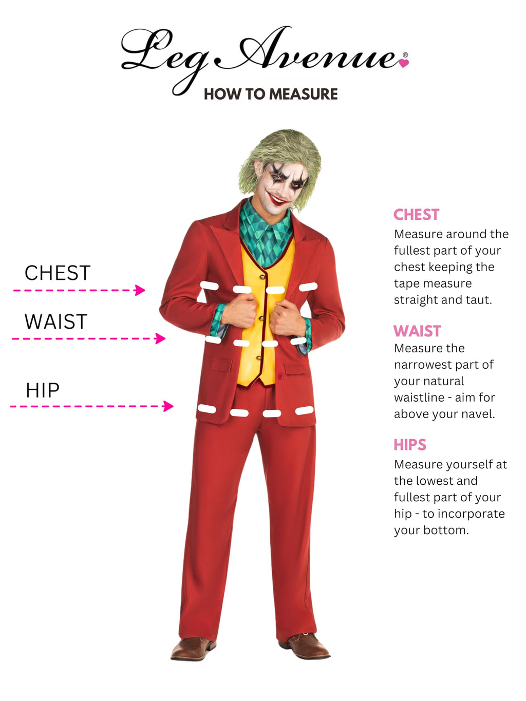 3Pc, Deviant Clown Includes Jacket, Dickey And Trousers