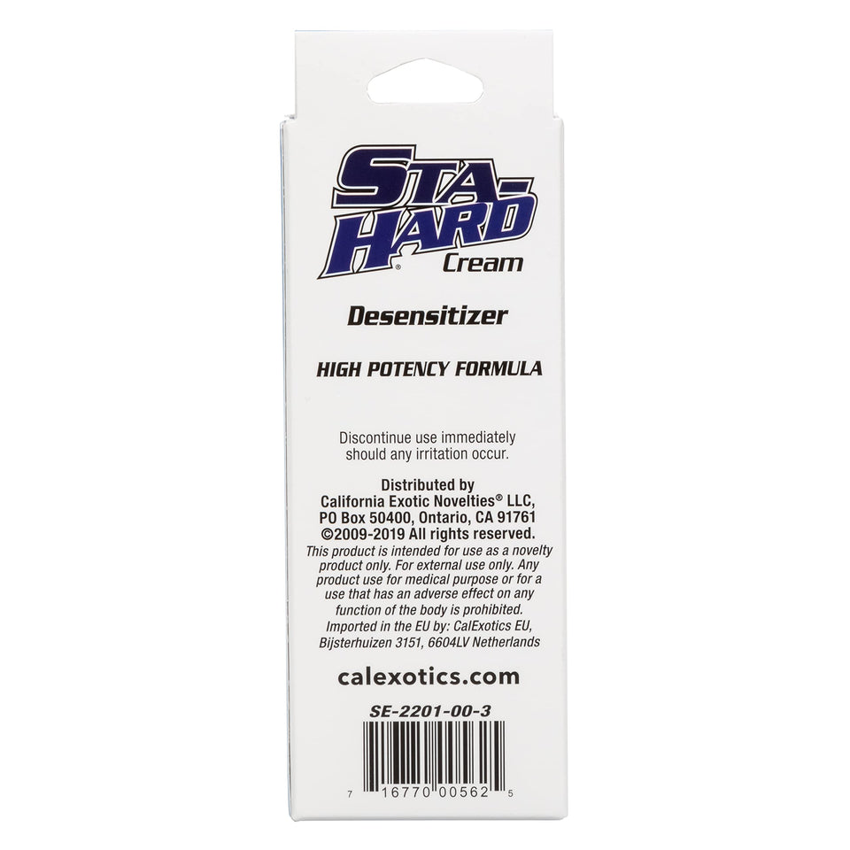Sta-Hard Cream - 2 Fl. Oz. - Boxed