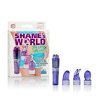 Calexotics Shanes World Passion Massager Kit - Waterproof Bullet Vibrator - Adult Toys For Couples - Pocket Vibrator With Interc