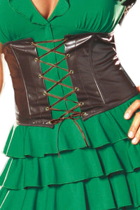Dreamgirl Women'S Robin Hood Costume, Green, 1X/2X
