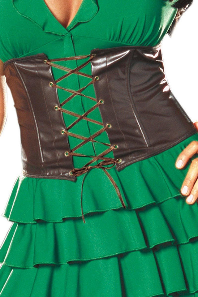 Dreamgirl Women'S Robin Hood Costume, Green, 1X/2X