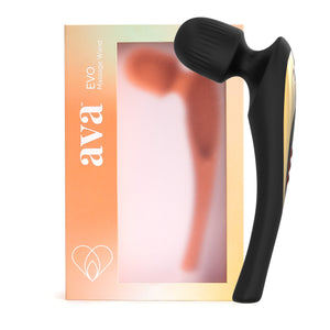 Ava EVO Ergo Vibrator Wand [ Butterfly Sex Toy Vibrator ] Personal Wand Massager | 20 Patterns & 8 Speeds of Pleasure | G Spot V