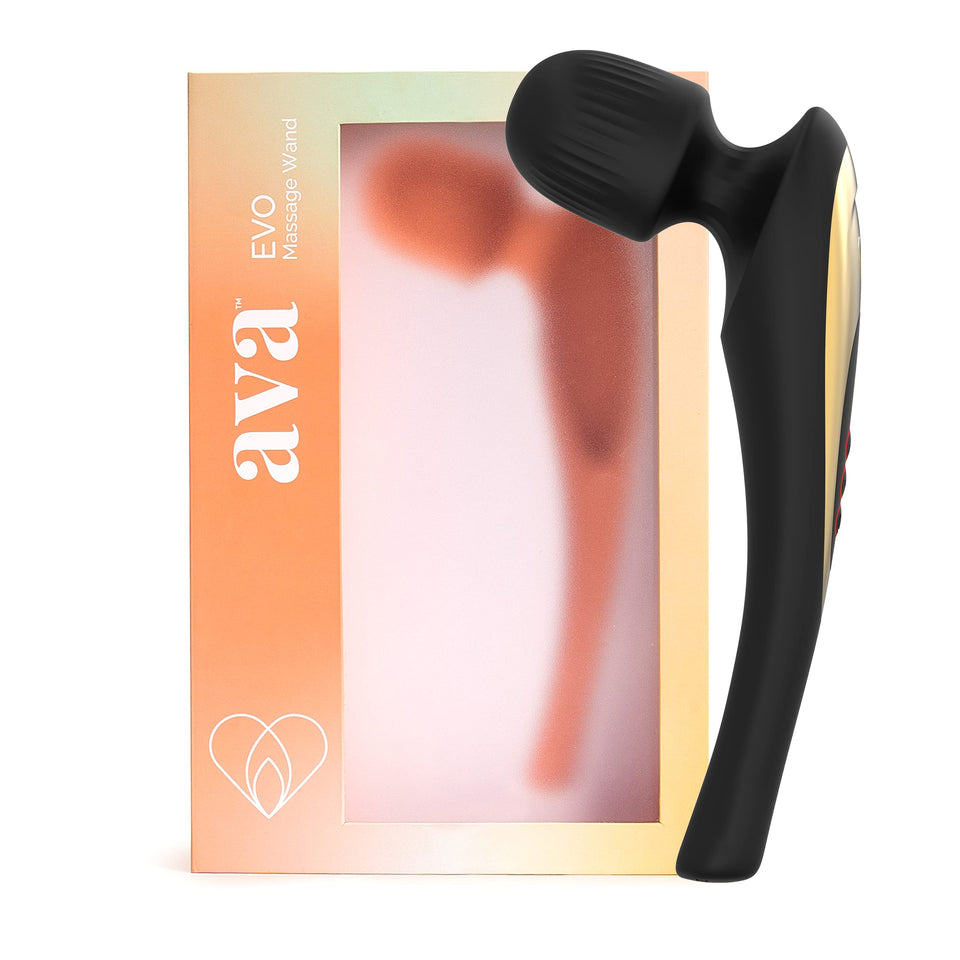 Ava EVO Ergo Vibrator Wand [ Butterfly Sex Toy Vibrator ] Personal Wand Massager | 20 Patterns & 8 Speeds of Pleasure | G Spot V