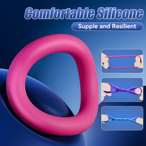 Sex Toys Silicone Penis Ring - Multi-Coloured Cockring Cock Sexual Stimulation Device with 3 Pcs Different Sizes for Erection En