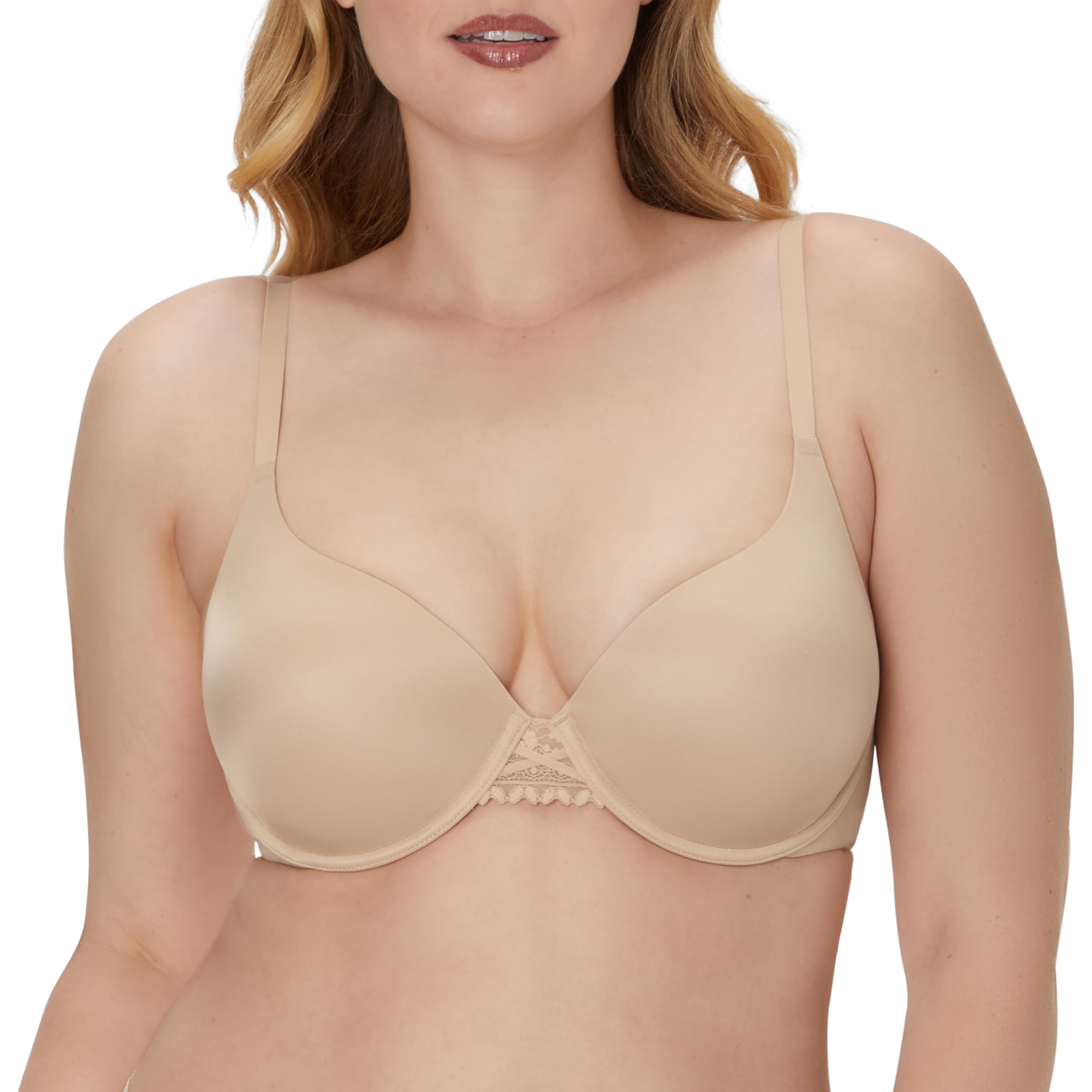 Maidenform Womens Love The Lift Dreamwire Underwire Dm0066 Push Up Bra, Paris Nude, 34B US