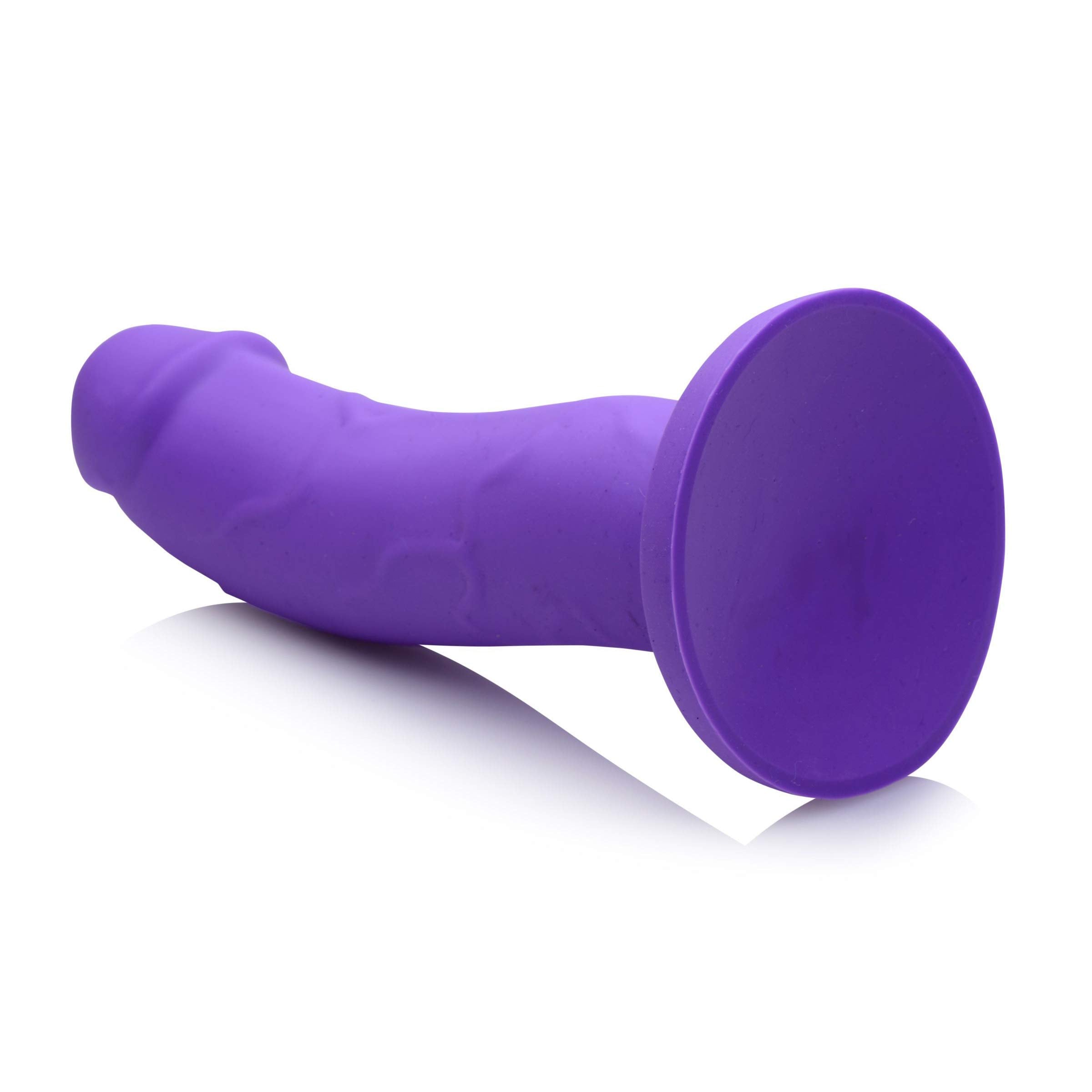 Strap U Boi Toy Premium Silicone Dildo, Purple (Af135)