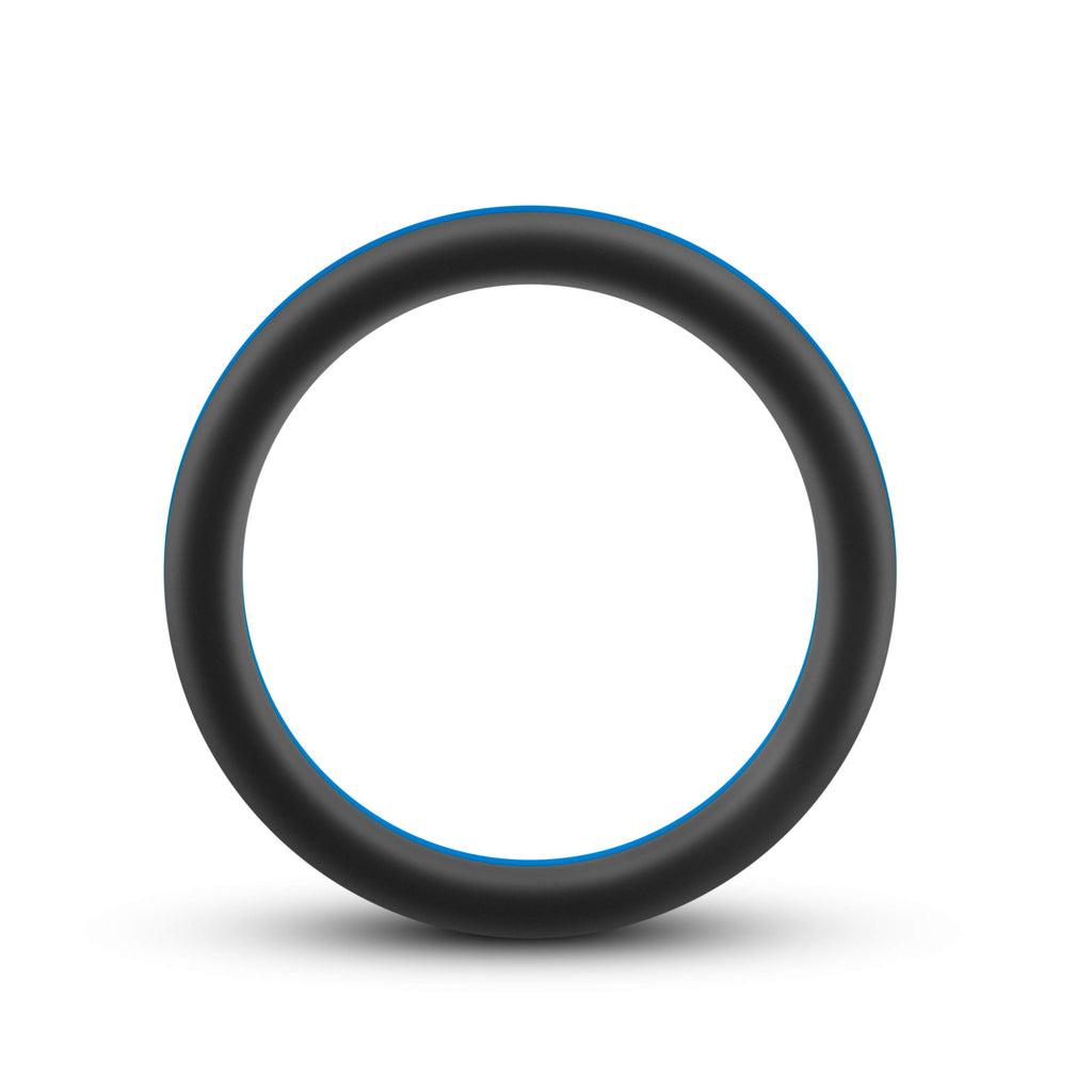Blush Novelties Performance - Puria Silicone Pro Cock Ring - 1.5 Inch Width - Soft, Pliable For Great Fit - Will Not Roll, Pinch