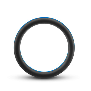 Blush Novelties Performance - Puria Silicone Pro Cock Ring - 1.5 Inch Width - Soft, Pliable For Great Fit - Will Not Roll, Pinch