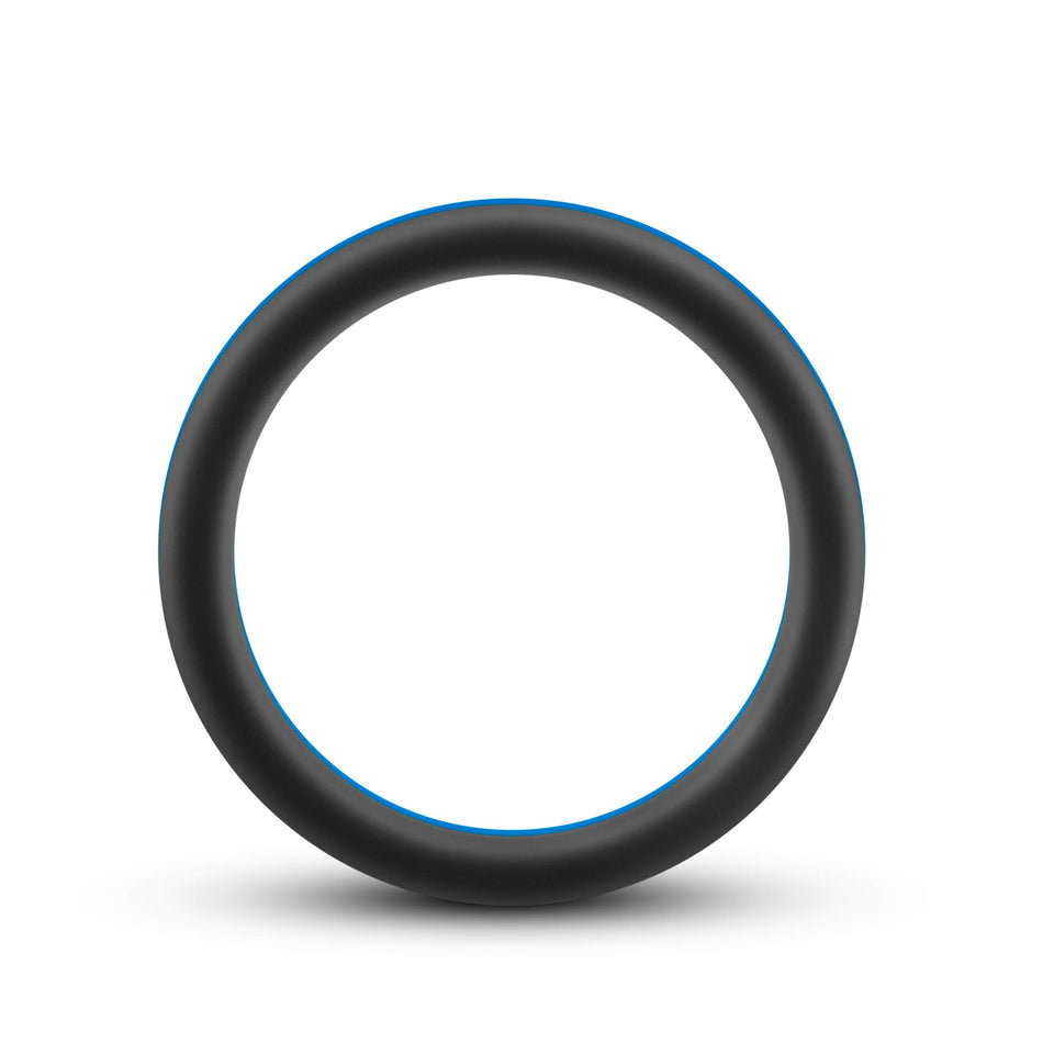 Blush Novelties Performance - Puria Silicone Pro Cock Ring - 1.5 Inch Width - Soft, Pliable For Great Fit - Will Not Roll, Pinch