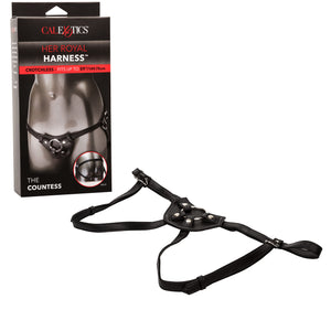 Calexotics Her Royal Harness The Countess - Premium Adjustable Bdsm Probe Strap O Plus Size Harness - Sex Toys For Couples And W