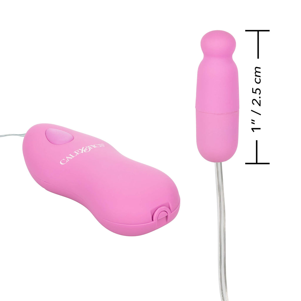 Calexotics Whisper Micro-Heated Bullet Vibrator With 2-Speeds Powerful Vibration And Warms As It Vibrates - Pink Se-0044-04-2