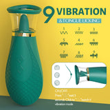 Jesbenna Clitoral Sucking Vibrator Sex Toys, 3 Sucking 9 Licking Modes Nipples Clit Sucker for Quick Orgasm, Tongue Vibrators Ad