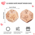 Rabrgab Couple Dice Sex Dice, Date Night Dice for Couples, Funny Dice for Adults Game Naughty Dice for Couples, Wedding Christma