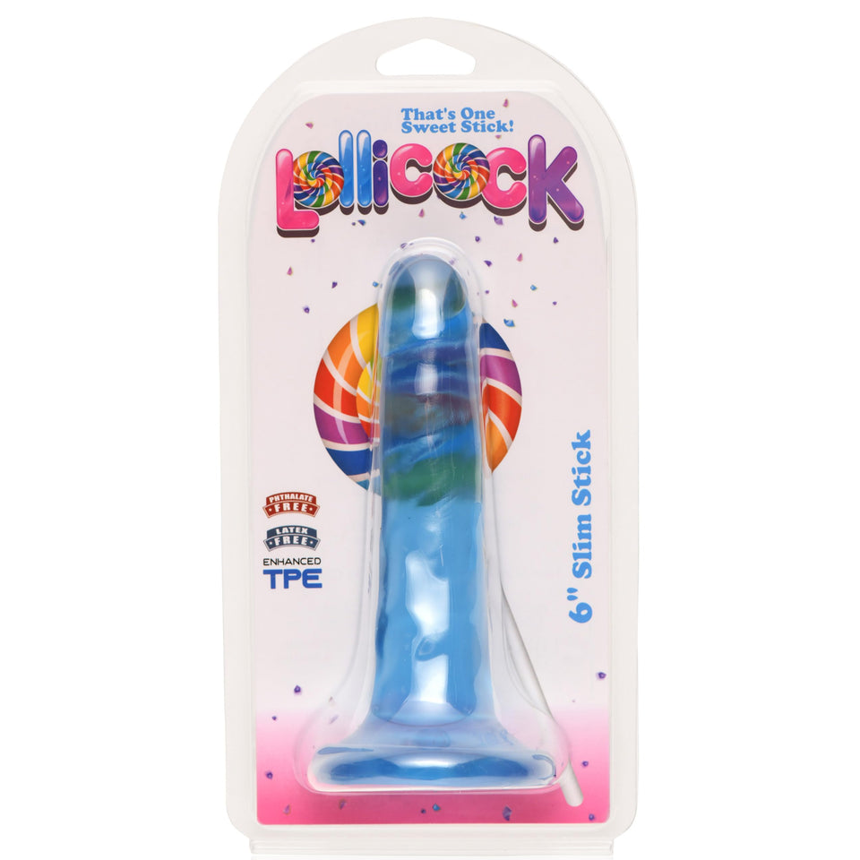 Lollicock Slim Stick 6In Berry