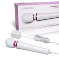 Le Wand Petite Plug-in Vibrator Wand - Vibrating Wand Massager White