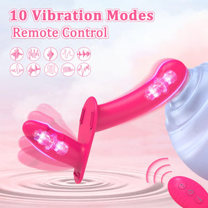 Strap on Dildo Vibrator Vibrating Dildo Strap on Harness Double Dildo Lesbian Sex Toys Couples Adult Toys Dildo Harness Adjustab